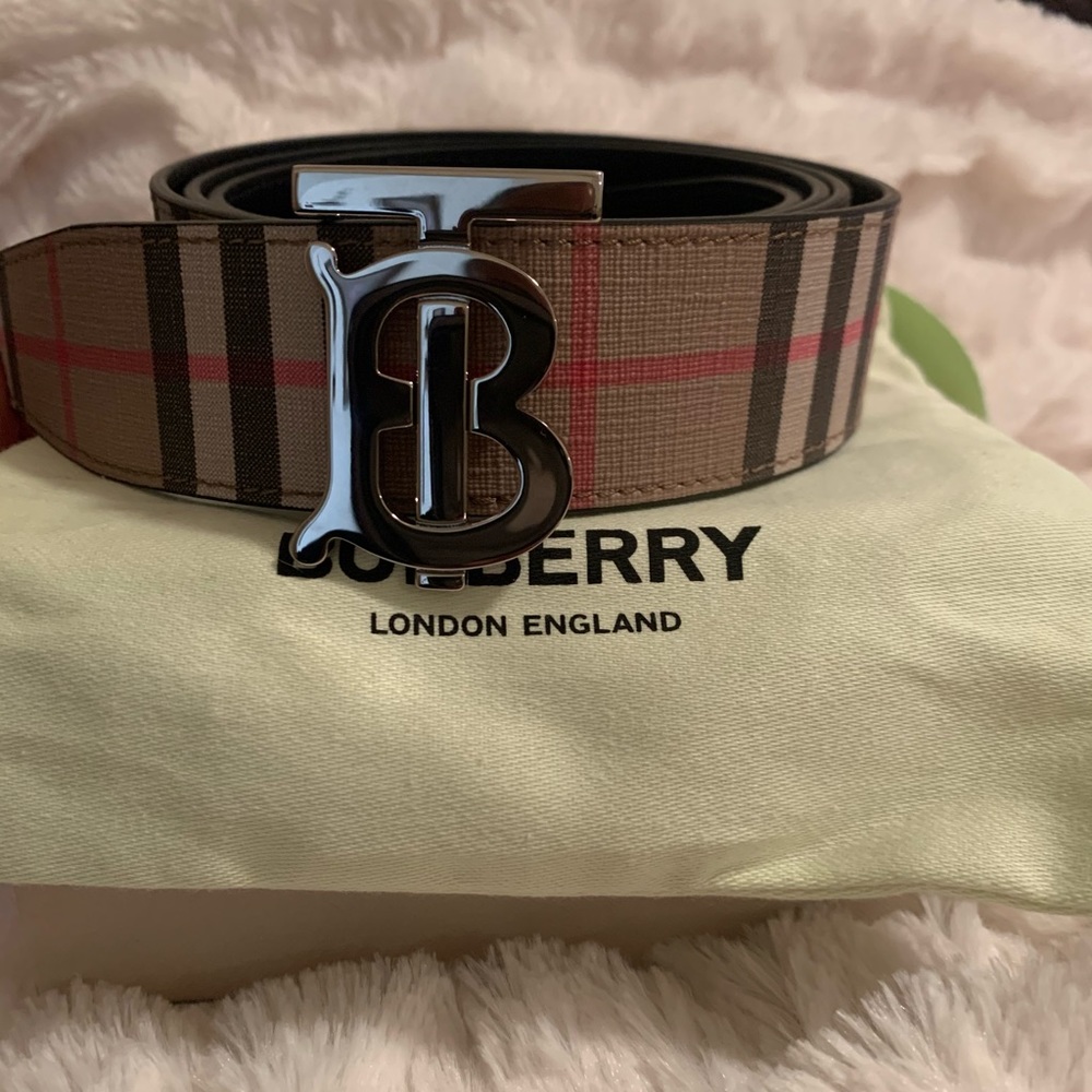 Burberry Reversible Vintage Belt